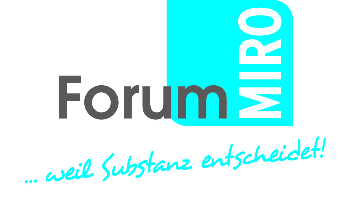 Wir sind Aussteller auf dem ForumMIRO in Berlin!