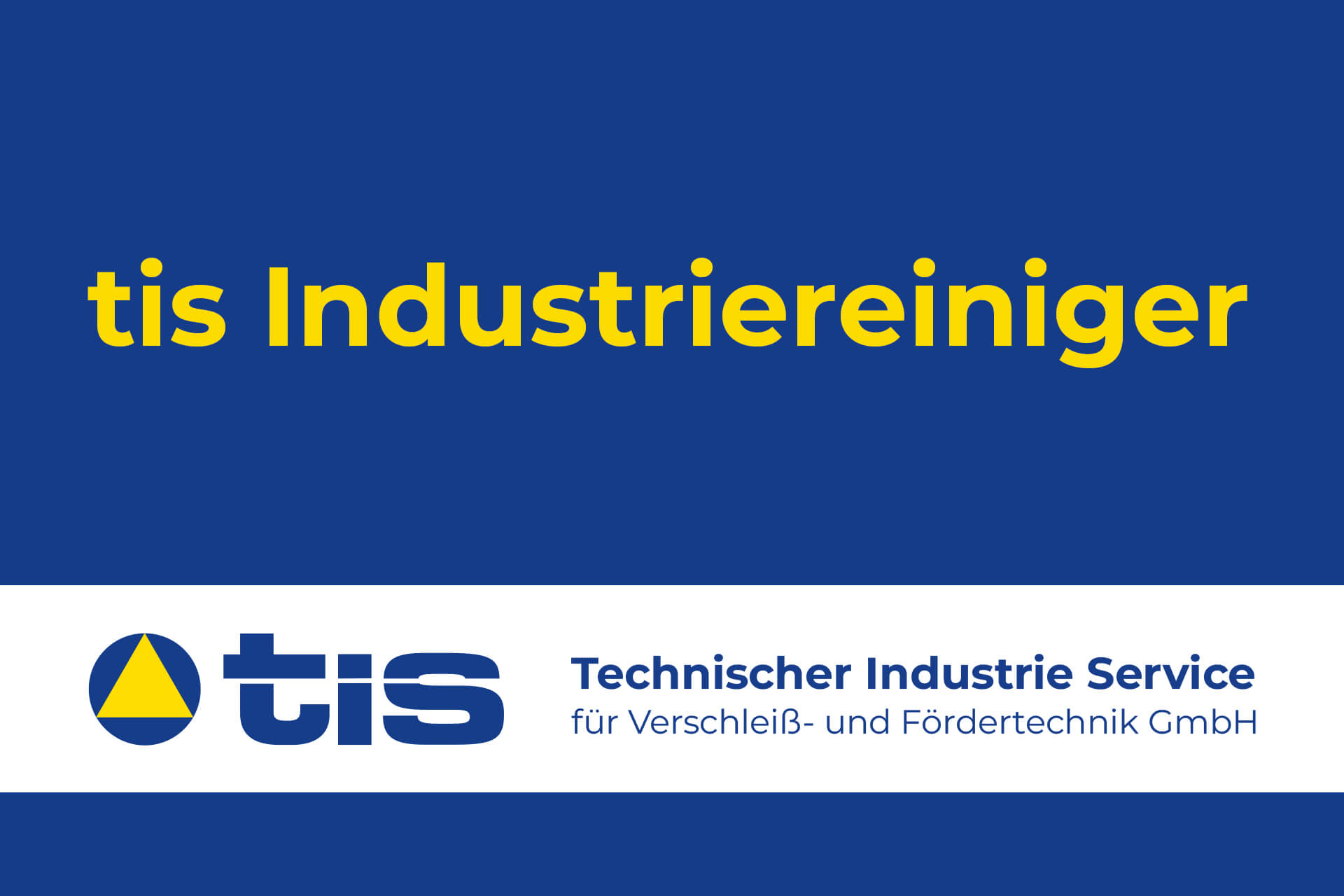 tis Industriereiniger