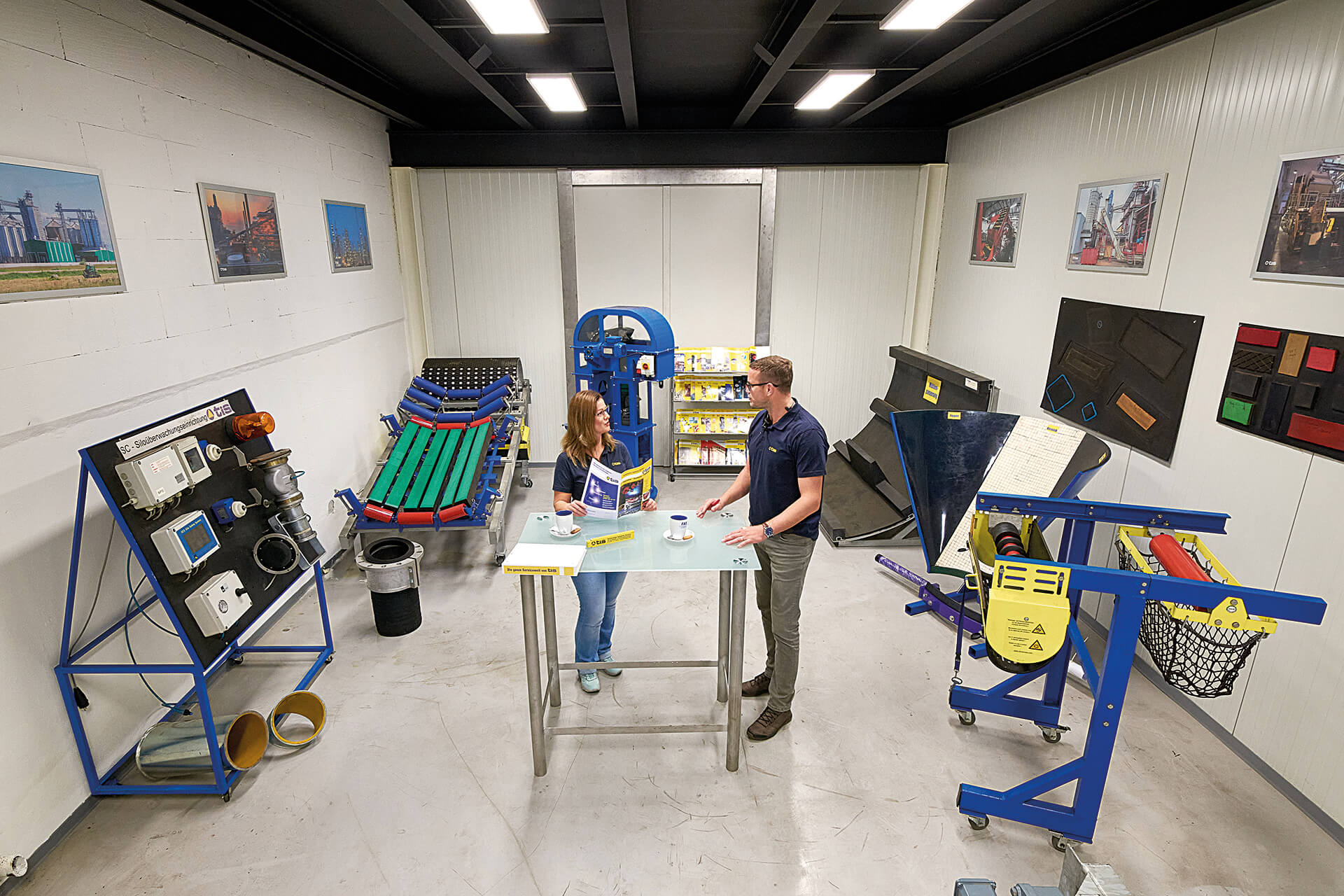 Showroom, Ausbildungs- und Schulungsraum